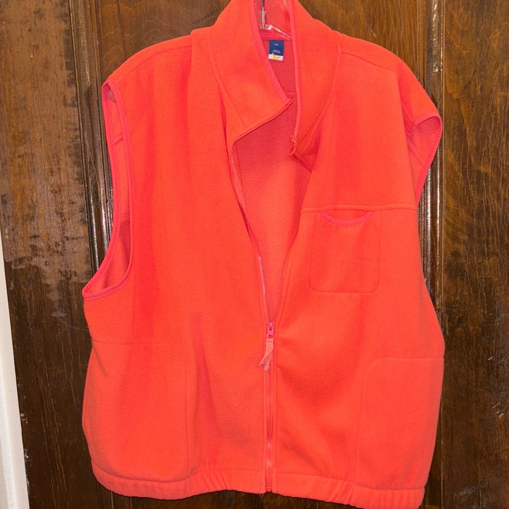 Old Navy Women's Vest - Bright Orange